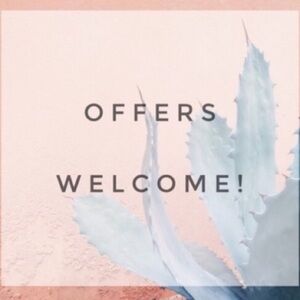 Reasonable offers are accepted!